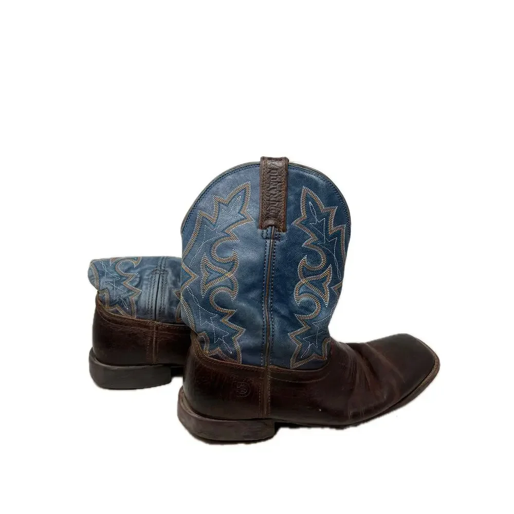 Durango Western Boots Acorn Cobalt Blue Mens 13
